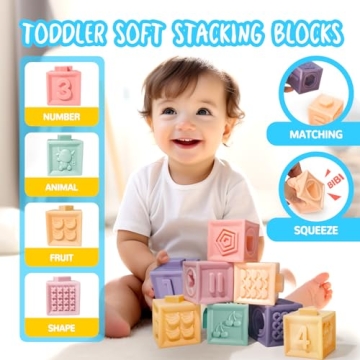 Montessori Baby Toys for 0-18 Months, Educational Play