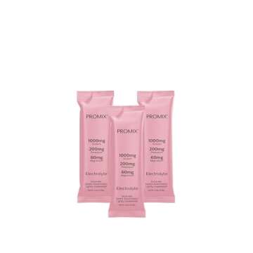 Promix Electrolytes Powder Hydration Packets - Natural Watermelon Flavor - 30 Pack