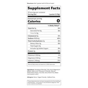 Promix Electrolytes Hydration Stick Packs - 30 Count