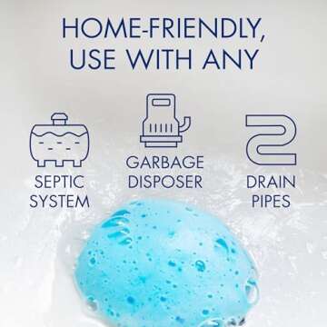 Glisten Garbage Disposal Cleaner - Lemon Scent 2-Pack