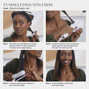 T3 SinglePass StyleMax Professional Ceramic Flat Iron