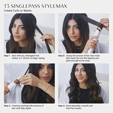 T3 SinglePass StyleMax Professional Ceramic Flat Iron