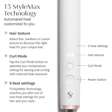 T3 SinglePass StyleMax Professional Ceramic Flat Iron