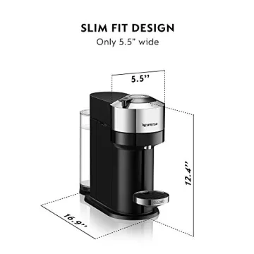 Nespresso Vertuo Next Deluxe Coffee Machine - De'Longhi