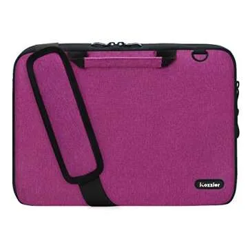 iCozzier 13-13.3 Inch Handle Laptop Briefcase - Stylish Electronics Organizer