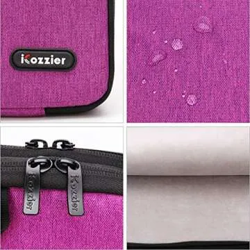 iCozzier 13-13.3 Inch Laptop Briefcase & Organizer