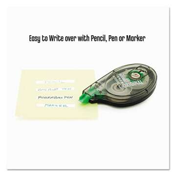 Tombow 68720 Correction Tape,Single Line,Value Pk,1/6-Inch x394-Inch ,10/PK,WE