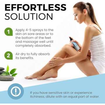 Pure Magnesium Oil Spray 8oz - Topical Magnesium Spray for Sleep Extra Strength - Less Sting - Less Itch - 100% Natural and Organic Oil - Made in USA