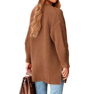 BTFBM Cozy Button Down Cardigan for Women - Stylish Layering Essentials