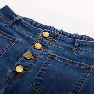Stylish Belle Poque 2023 Women's High Waisted Jeans