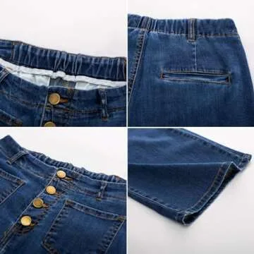 Stylish Belle Poque 2023 Women's High Waisted Jeans