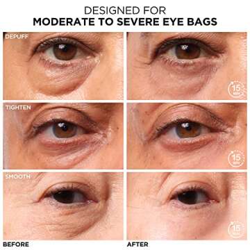 IT Cosmetics Bye Bye Under Eye Bags Treatment For Women & Men – Temporary Undereye Bag Reducer & U...