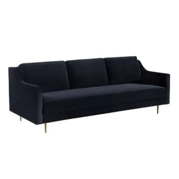 Milan Velvet Upholstered Living Room Sofa by TOV Furniture