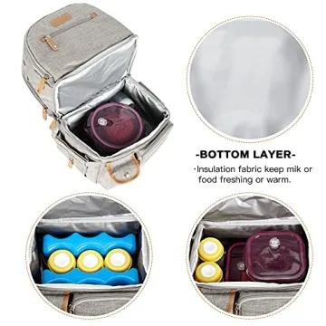 MOMIGO Breast Pump Backpack - Stylish Multi-Functional Design