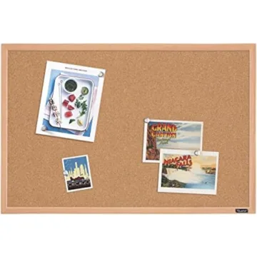 Stylish Quartet Cork Board Bulletin Board for Home or Office