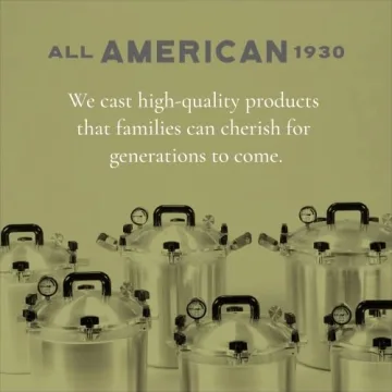 All American 1930 Pressure Cooker - Ideal for Canning & Cooking
