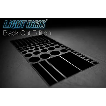 LightDims Black Out Edition Light Blocking LED Covers