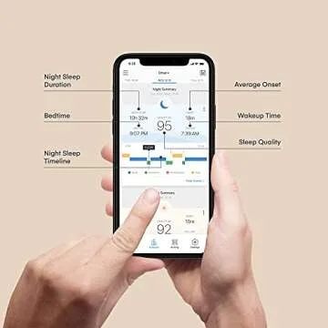Miku Pro Contact-Free Breathing & Sleep Tracking Monitor - Real-Time Smart Baby Monitor & Wall Mount - HD Video Baby Monitor with Camera & Audio, Night Vision, Humidity & Temperature - Two-Way Talk