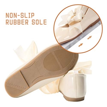 Cute Bow Mary Jane Shoes for Girls Dress Up