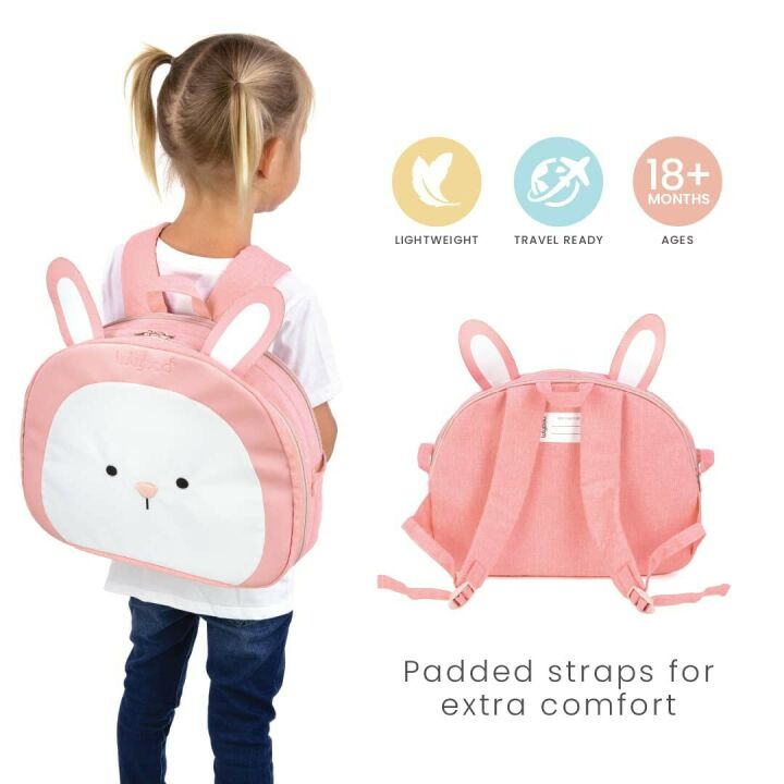 Toddler Travel Activity Tray & Backpack - Bunny