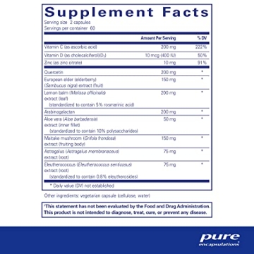 Pure Encapsulations Daily Immune - Comprehensive Immune Support