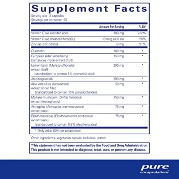 Pure Encapsulations Daily Immune - Comprehensive Immune Support