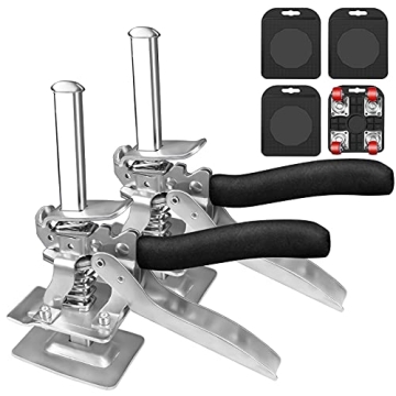 Heavy Duty Furniture Jack Lifter Kit with Sliders
