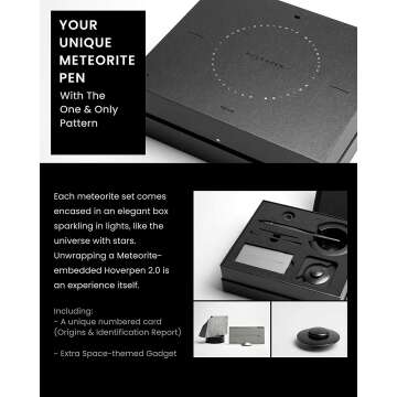 Futuristic Hoverpen 2.0 - Space Black Executive Pen
