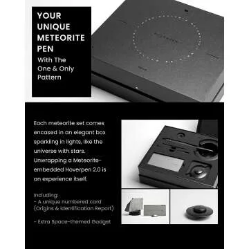 Futuristic Hoverpen 2.0 - Space Black Executive Pen