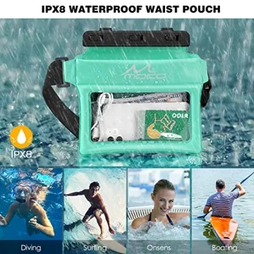 MoKo Waterproof Phone Pouch for Swimming Kayaking