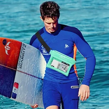 MoKo Waterproof Phone Pouch for Swimming Kayaking