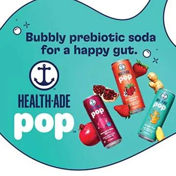 Health-Ade Pop Soda - Organic & Low-Calorie Refreshment