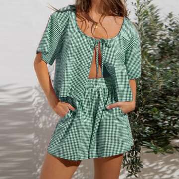Chic Thopavenoir Women Pajamas Set for Relaxation
