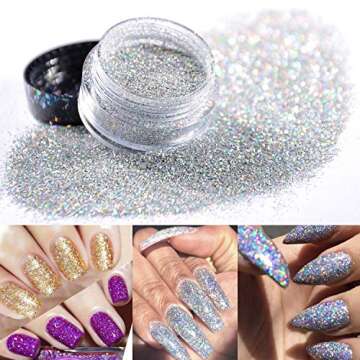 Warmfits Holographic Glitter for Stunning Nail Art