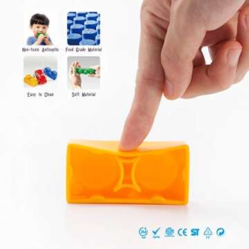 UNiPLAY Basic Soft Building Blocks - Educational Playset