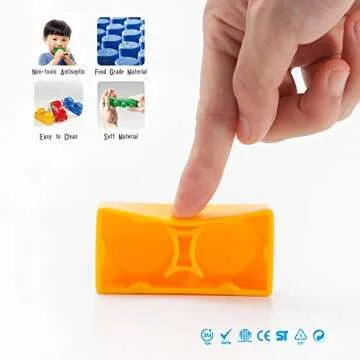 UNiPLAY Basic Soft Building Blocks - Educational Playset