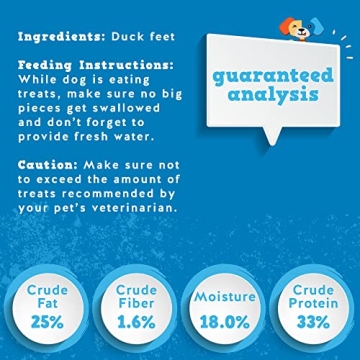 Nutritious Duck Feet Treats for Happy Dogs - Jack&Pup