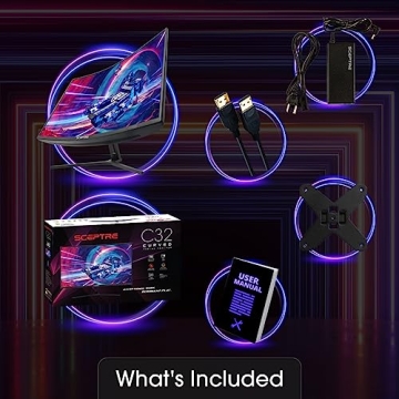 Sceptre 32" Curved Gaming Monitor - 240Hz & FreeSync