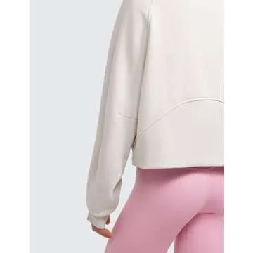 Cozy Oversized Fleece Lined Hoodie for Active Women