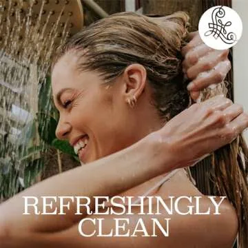 Luseta Shampoo and Conditioner Set with Tea Tree and Argan Oil for Oily Hair Clarifying, Fighting Dandruff Sulfate Paraben Free for Men and Women 2x16.9oz