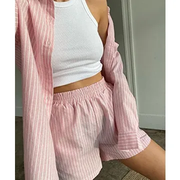 SAFRISIOR Women’s Stylish Stripe Tracksuit Set for Comfort