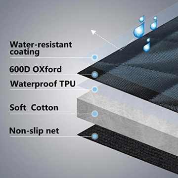 Vailge Waterproof Dog Seat Cover - Car Hammock Protection