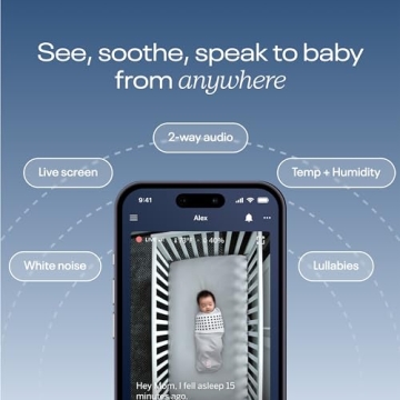 Nanit Pro Smart Baby Monitor - HD Video and Sleep Coach
