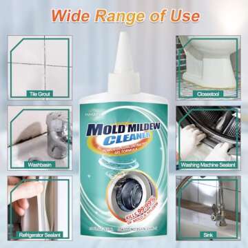 HIHWEM Mold Remover Gel – Powerful Mildew Cleaner for Home Cleaning