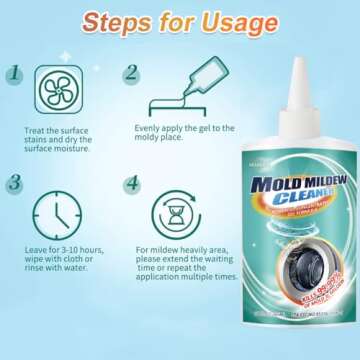 HIHWEM Mold Remover Gel for Home Cleaning Solutions