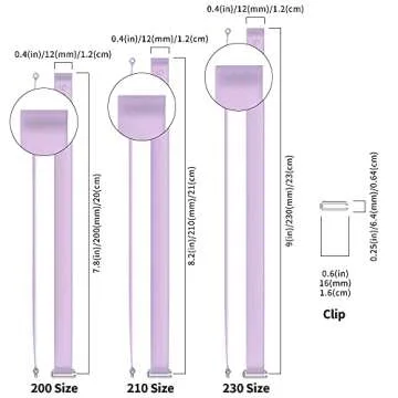 C-Shaped Clip Finger Phone Grip, Sinjimoru Silicone Cell Phone Strap for Phone Case with Clip as Phone Loop Holder for iPhone Case & Samsung Phone. Sinji Loop Clip Lavender 210