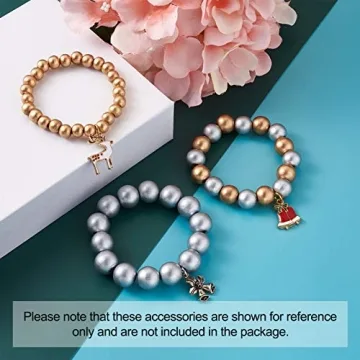 Pandahall 600pcs 8mm Spray Painted Wood Beads Silver Round Wooden Spacer Beads for DIY Crafts Jewelry Making Home Decor Hole: 2.5mm