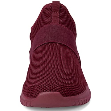 Troadlop Non Slip Shoes for Women Casual Running Shoes Sneakers Women Laceless Sneakers Slip Resistant Gym Shoes Zapatos para Mujer 6 M US