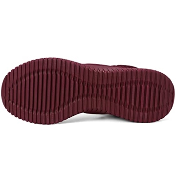 Troadlop Non Slip Shoes for Women Casual Running Shoes Sneakers Women Laceless Sneakers Slip Resistant Gym Shoes Zapatos para Mujer 6 M US