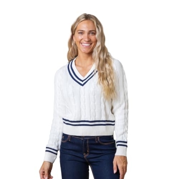 Hope & Henry Women's Classic Long Sleeve Pullover Sweater - Sustainable Style